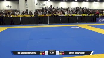 Gabriel Lorenzo Gomez vs Collin Michael Fitzpatrick 2025 World IBJJF Jiu-Jitsu No-Gi Championship