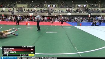 85 lbs Semifinal - Peter Schutz, Mn Elite vs Pierce Karl, Crass Trained