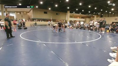 157 lbs 6th Wrestleback (32 Team) - Kristian Scott, BRAWL Black vs Tyton Kostoff, Team Shutt Weston