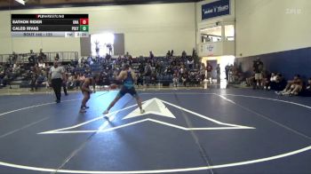 125 lbs Semifinal - Eathon Rider, Unattached vs Caleb Rivas, Cal Poly SLO