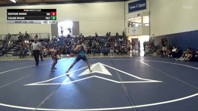 125 lbs Semifinal - Eathon Rider, Unattached vs Caleb Rivas, Cal Poly SLO