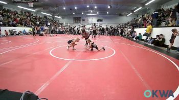46 lbs Quarterfinal - Bayleigh Brownell, Salina Wrestling Club vs Kaysen Peters, Dark Cloud Wrestling Club