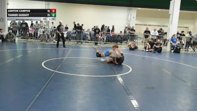 132 lbs Round Of 64 - Ashton Campos, VA vs Tanner Guenot, PA