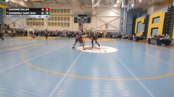 165 lbs Champ. Round 1 - Davonne Dallas, Milford Senior vs Doubensly Saint Jean, Seaford H S