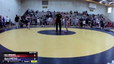 170 lbs Round 1 - Lily Bridges, Franklin Wrestling Club vs Ella Harpold, Greenfield Wrestling Club