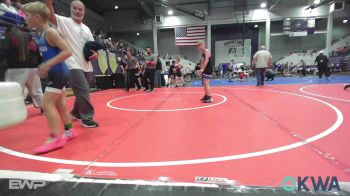 80 lbs Rr Rnd 2 - Jackson Graham, Raw Wrestling Club vs Kanon Hilbert, Stroud Youth Wrestling Club