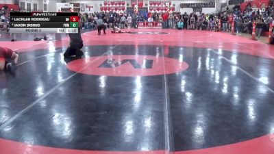 155 lbs Round 2 - Lachlan Robideau, MN Elite vs Jaxon Disrud, Pursuit Wrestling Minnesota