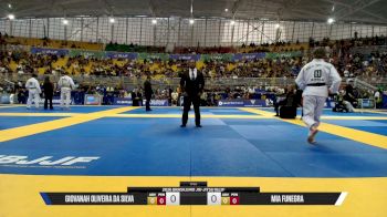 Giovanah Oliveira Da Silva vs Mia Funegra 2026 Brasileiro Jiu-Jitsu IBJJF