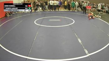 144 lbs Cons. Round 2 - Aiden Sunnell, Tualatin vs Joseph Laidlaw, West Linn