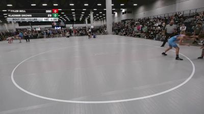 113 lbs Champ. Rd Of 128 - Vladimir Drown, Brevard FCA Wrestling vs Tyler Bell, Open Mats Wrestling Club