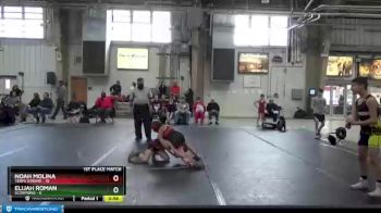64 lbs Finals (2 Team) - Noah Molina, Terps Xtreme vs Elijah Roman, Scorpions