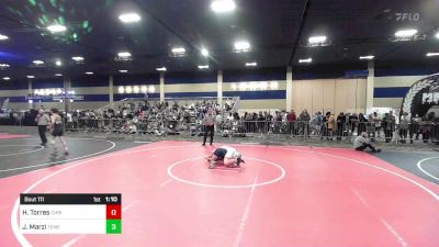 120 lbs Round Of 128 - Hunter Torres, Christopher Columbus HS vs Jake Marzi, Temecula Valley HS