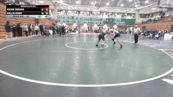 175 lbs Cons. Round 3 - Dallin Kirby, Del Norte (San Diego) vs Julian Vargas, Boulder City