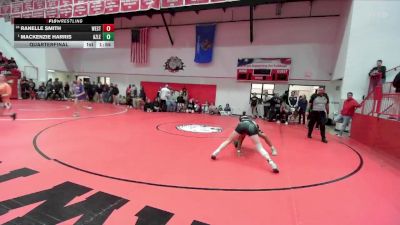 HS 125 lbs Quarterfinal - Mackenzie Harris, Azle vs Ranelle Smith, WESTMOORE