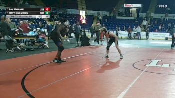 144 lbs Consi Of 8 #2 - Ray Mwangi, Leominster vs Matthew Morin, Canton