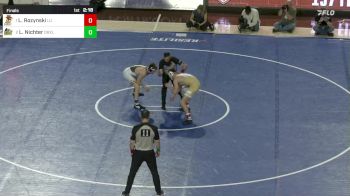 157 lbs Final - Logan Rozynski, Lehigh vs Luke Nichter, Drexel