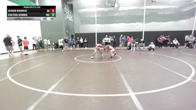 106 lbs Cons. Round 3 - Jaxon Randle, Chickasha Wrestling vs Colton Dobbs, Tironook Wrestling Club
