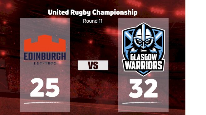 2022 Edinburgh Rugby vs Glasgow Warriors