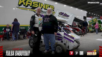Bob The Racing Barber Leads First Laps Ever At Tulsa Shootout