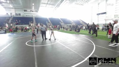 86 lbs Quarterfinal - Miley Aguirre, Threshold WC vs Johnny Galvan, Madera Wrestling Club