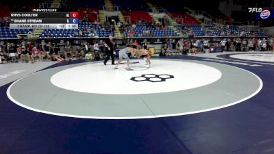 132 lbs Champ. Rd Of 128 - Rhys Coulter, AL vs Shane Stream, IL