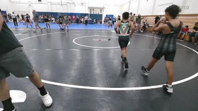 87 lbs Round 4 - Jeremiah Velasquez, Red Wave vs Isaiah Aken, SQUAD