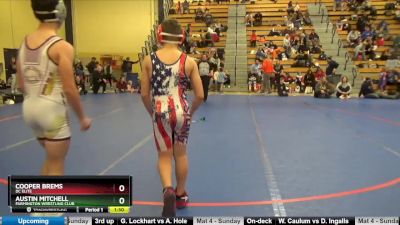 120 lbs Round 4 - Austin Mitchell, Farmington Wrestling Club vs Cooper Brems, DC Elite