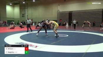 285 lbs Rr Rnd 3 - Deonte Wilson, NC State vs Timothy Nagosky, Long Island