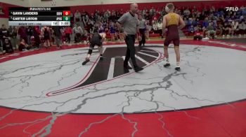 126 lbs 1st Place Match - Gavin Landers, Denver vs Carter Liston, AP-GC