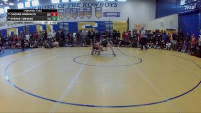 120 lbs Champ. Round 1 - Onofre Gonzales, IMG Academy/ Ascender Elite vs Everett Sievers, Victory Elite