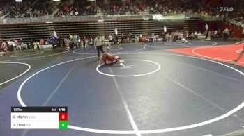 137 lbs Semifinal - Kristian Martin, Glenrock WC vs Dylan Frink, Top Of The Rock WC