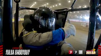 FloRacing Tulsa Shootout And Chili Bowl Voice Kaleb Hart Takes Two Seater Ride