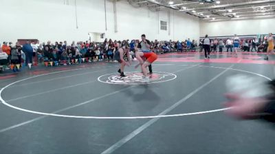 215 lbs Champ. Round 2 - Wyatt Larson, New Richland-H-E-G vs Wesley Verhelst, Canby