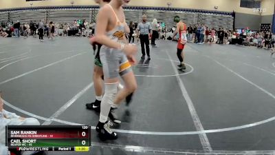 120 lbs Round 3 (4 Team) - Sam Rankin, Riverheads MS Wrestling vs Cael Short, Reaper WC