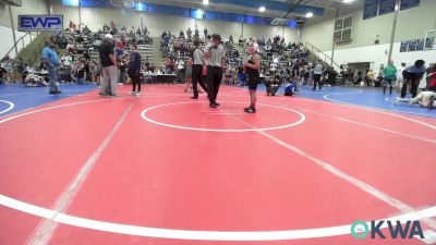 105 lbs Rr Rnd 2 - Isabella Vance, Miami Takedown Club vs Tyler Baker-Keeler, Gentry Youth Wrestling