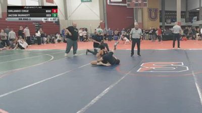75 lbs Rr Rnd 3 - Orlando Cruz, Monster Garage vs Jacobi Burkett, Orchard Wrestling Club