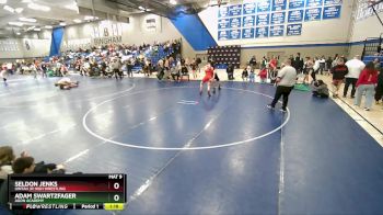 160 lbs Semifinal - Adam Swartzfager, Agon Academy vs Seldon Jenks, Uintah Jr High Wrestling