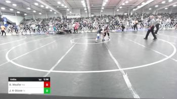 114 lbs Quarterfinal - Brooke Weafer, MA vs Julia Kempf-Stone, TX