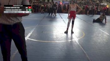 100 lbs Champ. Round 2 - Ethan Kieffer SE5, Centerburg Middle School vs Joshua Baldwin SW1, MoellerJr Crusaders