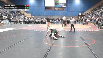 3 - 138 lbs Cons. Round 3 - Noah Spangler, Northside vs Davion Wade, William Byrd