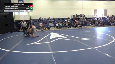 157 lbs Cons. Round 2 - Rafael Marquez, Vanguard vs Gavin Fernandez, Cal Poly SLO