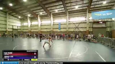 126 lbs Quarterfinal - Kai Pare, Nevada vs Emma Lee, Oregon