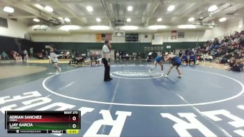 150 lbs Cons. Round 2 - Adrian Sanchez, Forks vs Ljay Garcia, Stadium