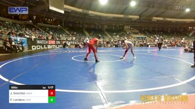 89 lbs Round Of 64 - Jaxon Sanchez, Hawkeye WC vs Parker Landers, Carroll Wrestling Club