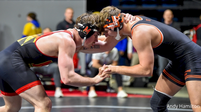 197 Lbs Quarterfinal Jaxon Smith Maryland Vs Luke Surber Oklahoma State