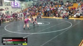 190 lbs Quarters & 1st Wb (16 Team) - Nate Horsley, Central (Carroll) vs Ben Plemons, Chestatee