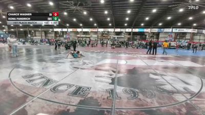 144 lbs 1st Place Match - Chance Wagner, Badlands Brawlers vs Kona Fandrich, Darkhorse Wrestling Club