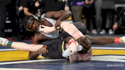 157 lbs Semifinal - Kendall Coleman, Purdue vs Jarrett Jacques, Missouri