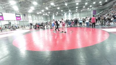 135 lbs Champ. Round 1 - Zoey Pulver, Takedown Express Wrestling Club vs Gabriella Harden, Inland Northwest Wrestling Training Center