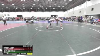 138 lbs Cons. Round 7 - Chance Ruble, Seckman vs Kaden Allen, Overland Park-St. Thomas Aquinas HS